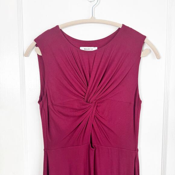 Anthropologie Bailey 44 Knotted Cutout Fitted Bodycon Strerchy Dress Size Medium - Picture 6 of 16